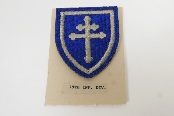 Original US ARMY WW2 Infantry Division Badge Patch - 79th Infantry