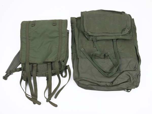 SET 2x backpack (large/small) French Légion étrangère Foreign Legion very nice condition