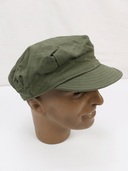 Original US ARMY WW2 HBT Field Cap Peaked Cap 1943 Caps Herringbone Twill 7 3/4