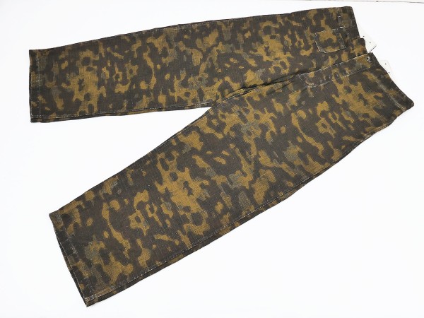 Waffen SS M-37 Drillich camouflage trousers smoke camouflage fall blurred edge trousers museum production