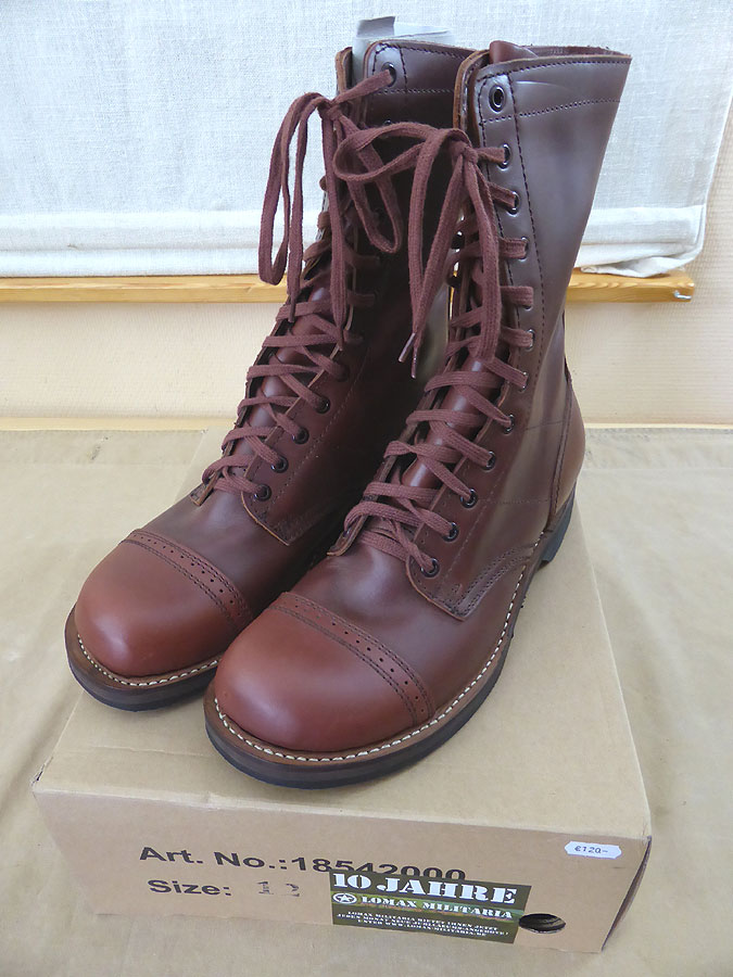 Us Ww2 Paratrooper Jump Boots Repoduction Size 8 Collectibles And Art Original Ww Ii Us Personal