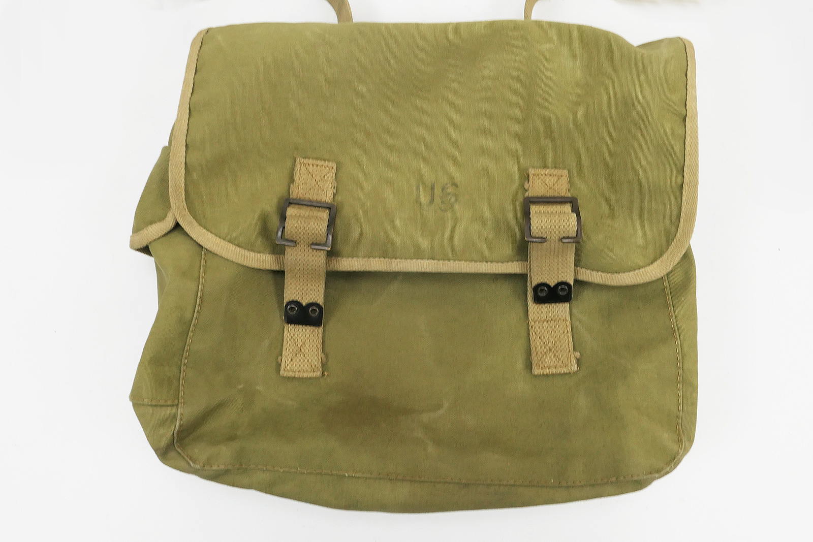 Original US Army M-1936 Musette Bag combat bag M36 - British Made 1944 -