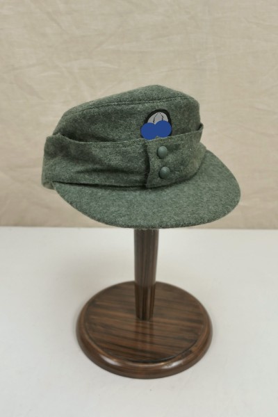 Waffen SS M43 field cap Baschlik cap M1943 with effects size 57