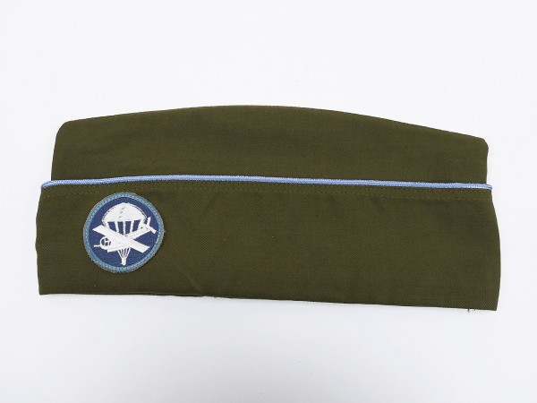Single piece US WW2 Garrison Cap Infantry Blue Paratrooper Glider Size 59