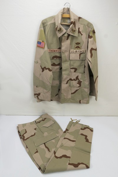 US Coat Desert Camouflage Pattern Combat Field Jacket + Field Trousers Large
