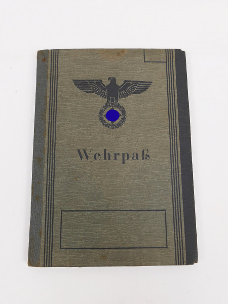 Wehrmacht military pass medical sergeant Landsturm IIa