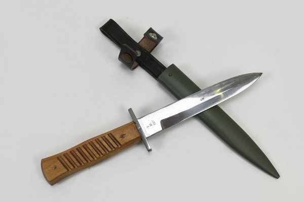 WK1 digging dagger infantry knife 1915 with scabbard WW1 #2