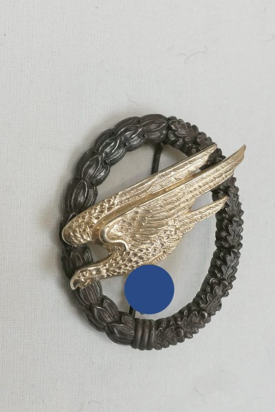 Wehrmacht Air Force Parachute Badge FJ