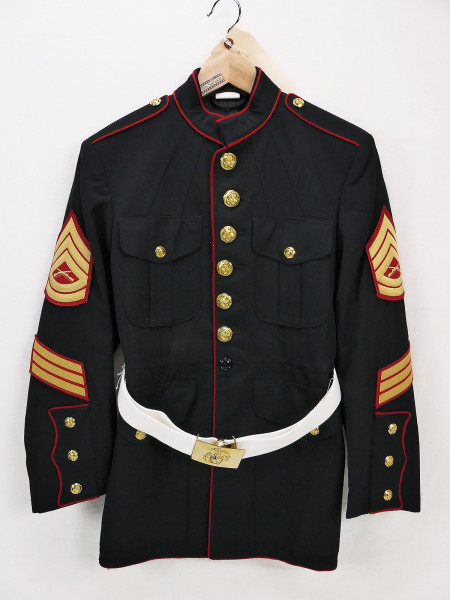 USMC Marine Corps Dress Blue Uniform Jacket Marines Parade Uniform 40S