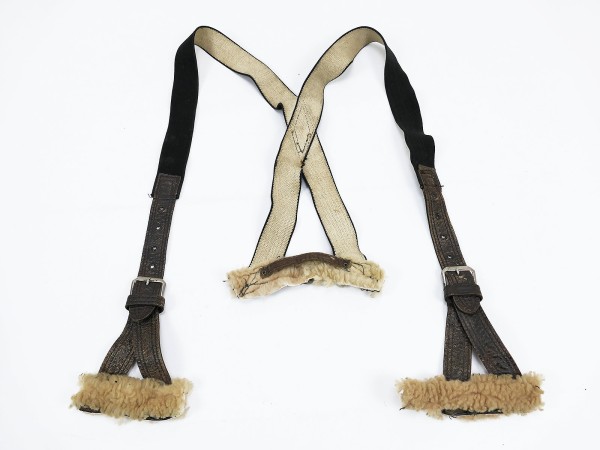 Spare part suspenders for USAAF B-1 / A-3 Flying / Flight Trousers sheepskin flight trousers