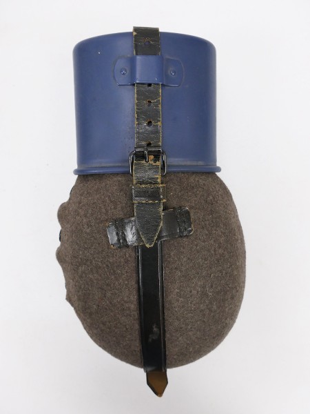 TYP Wehrmacht water bottle W.A.L.55 with blue cup from collection