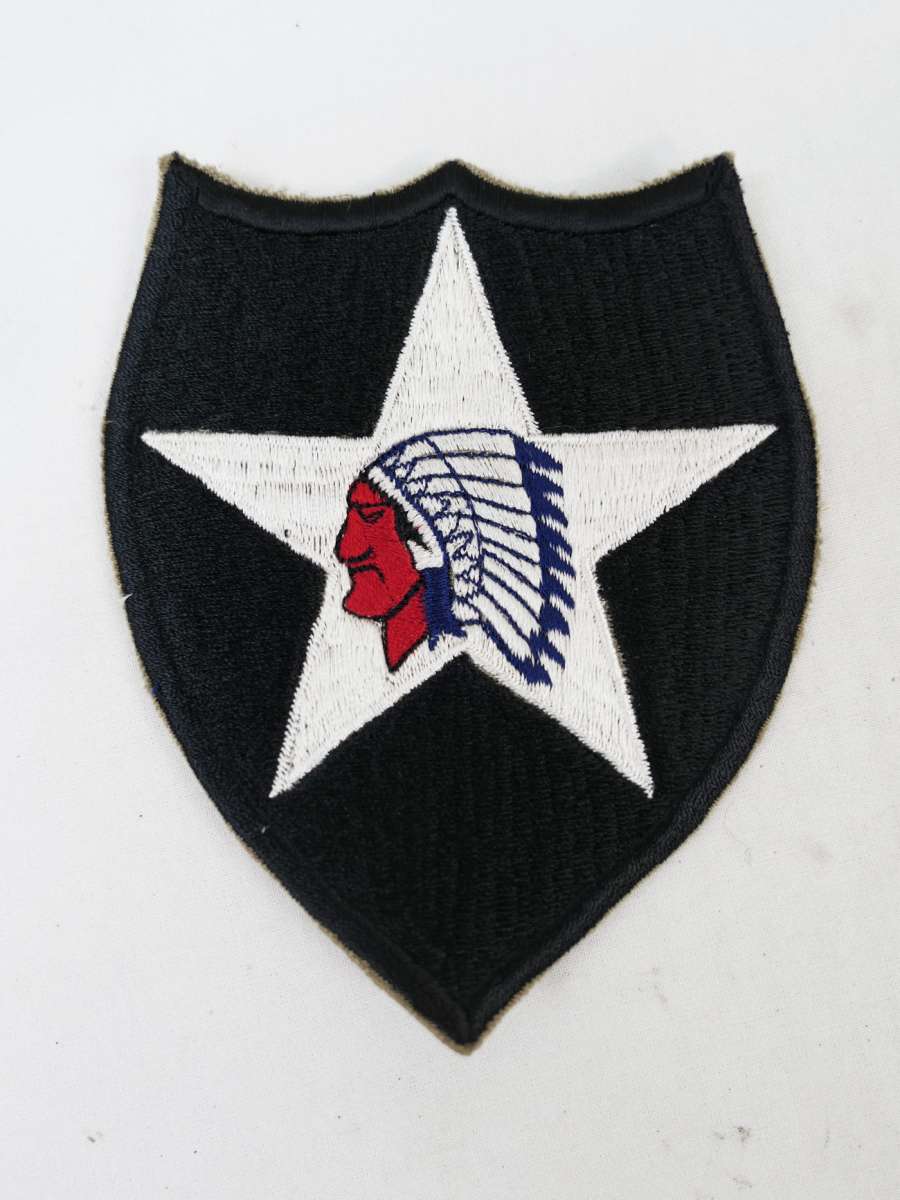 US Army 2nd Infantry Division patch indian head | Lomax Militaria