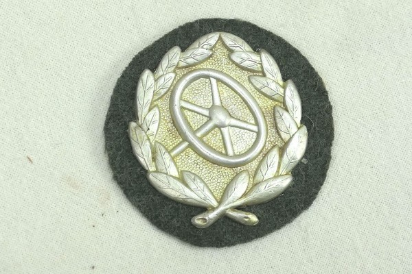 Wehrmacht Badge Kraftfahrbewährungsabzeichen 2nd Level Silver