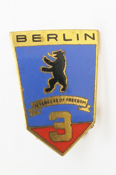 #2 Crest USA 3th Infantry Battalion 1963-84 Berlin PIN Badge