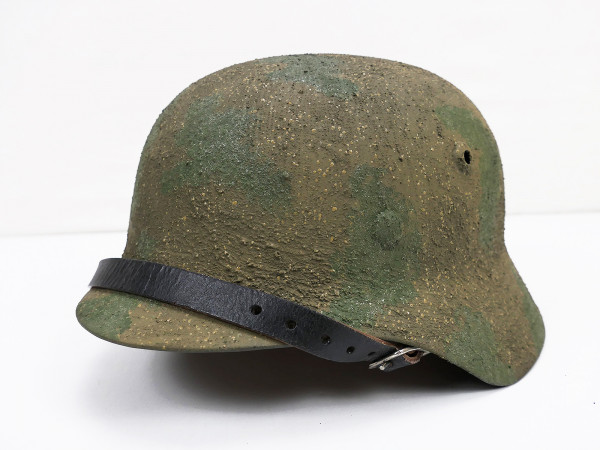 Wehrmacht Waffen SS camouflage steel helmet M35 M40 camouflage helmet size 59/60 western front