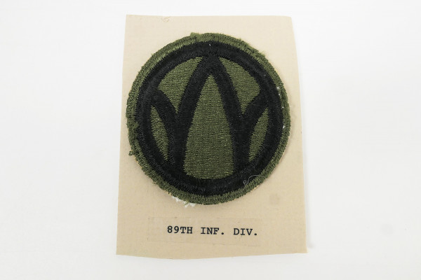 Original US ARMY WW2 Infantry Division Badge Patch - 89th Infantry