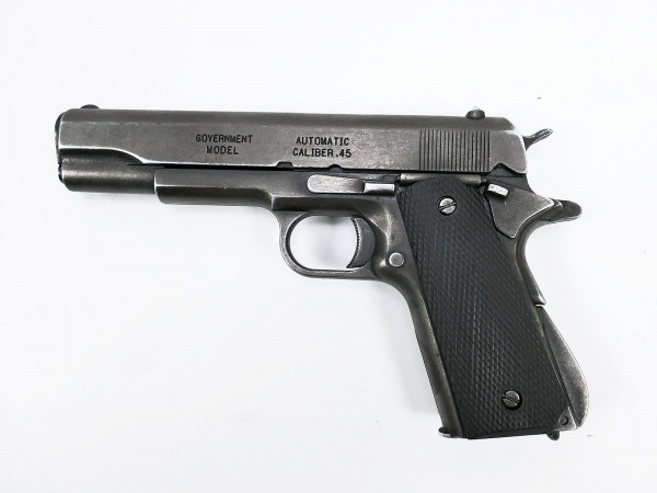 US Army Colt M1911 Automatic Caliber.45 Denix ANTIK Deko weapon black grip panels