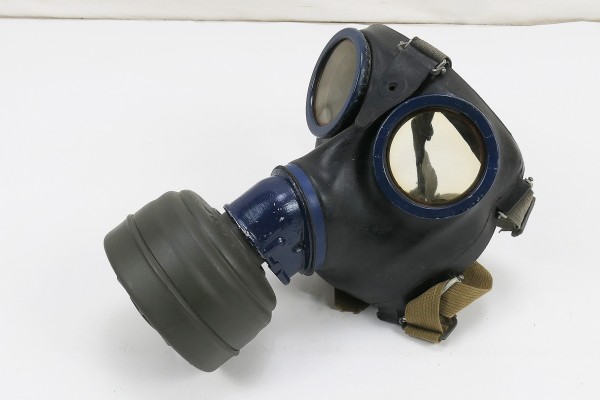 Wehrmacht gas mask protective mask size 3 bmw rubber + filter FE41 #90