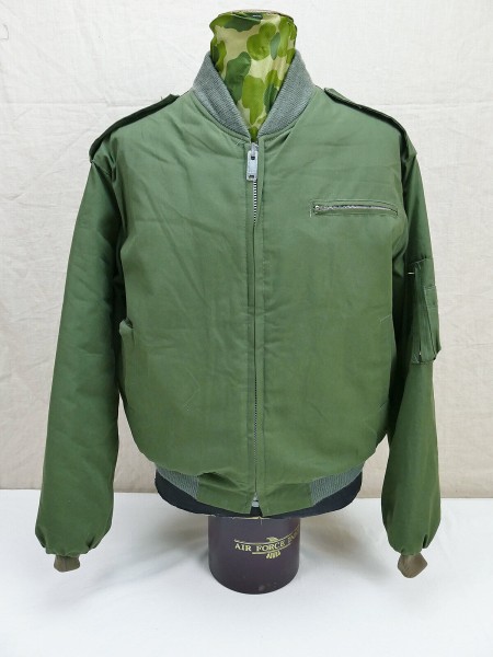 US Vintage Tanker Jacket field jacket 60's 70's size L with Duck Hunter camo lining