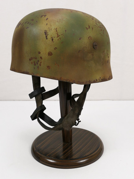 LW Normandy camouflage paratrooper helmet steel helmet M38 Luftwaffe size 58/59 paratrooper