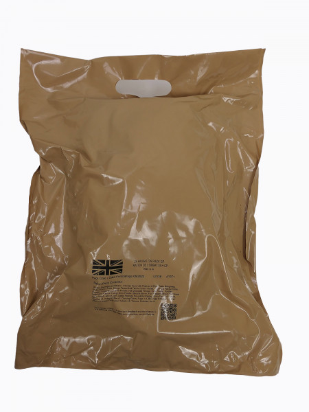 MENU 4 - 1x BRITISH ARMY EPA MRE 24 Hour GP Ration Pack Combat Rations Emergency Rations