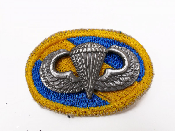 US Parachute Patch badge parachutist badge jump wings oval