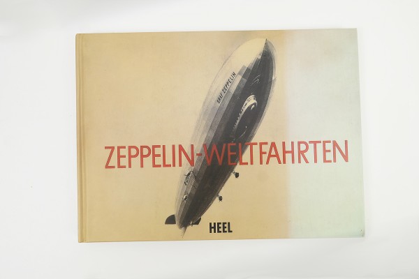 Book Zeppelin Weltfahrten - Heel Verlag - Reprint of a cigarette picture album from 1932