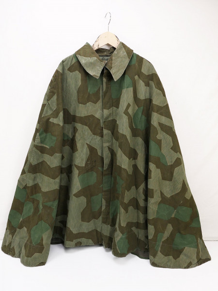 Wehrmacht original splinter camouflage camouflage cloak so-called " Spaniard " from museum