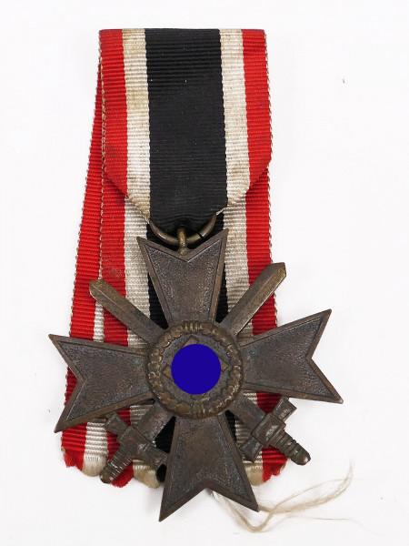 Original War Merit Cross 2nd Class with Swords KVK 1939 on ribbon