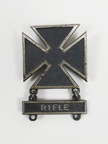 US Army WW2 Korea Sharpshooter Badge Qualification Pin Rifle Bar Marksman Pin Badge