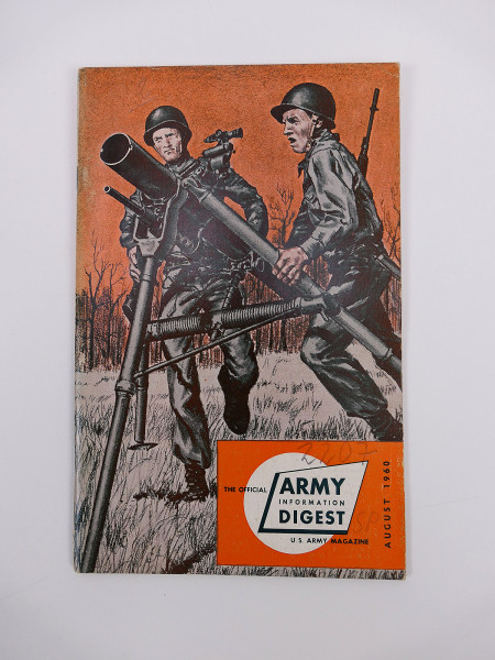 US ARMY Information Digest Magazine Magazine NAM Vietnam August 1960