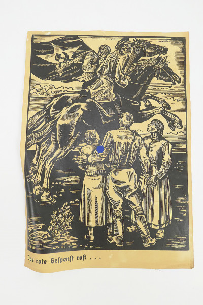 Vintage picture propaganda poster - Reichsparteitag Nuremberg HJ Pimpf