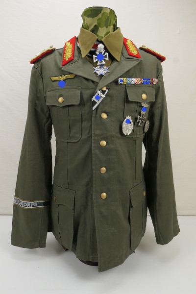 Generalfeldmarschall Rommel DAK Uniform Ensemble Afrikakorps with Orders & Decorations