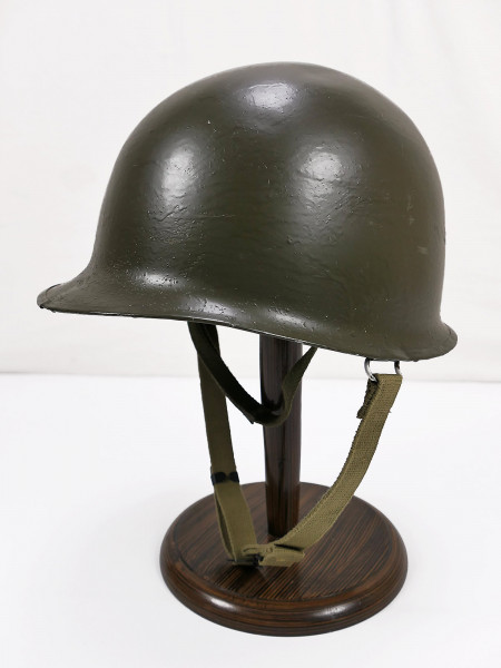 US ARMY WW2 M1 Swivel Bale Front Seam Helmet Steel Helmet with U.S. Westinghouse Liner
