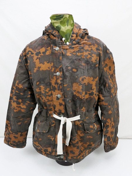 #B Waffen SS winter reversible jacket reversible jacket camouflage jacket winter jacket oak leaves (fall) size 1