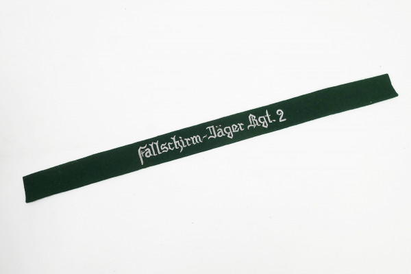 Wehrmacht sleeve band Fallschirm-Jäger-Rgt. 2 sleeve stripes Fallschirmjäger Regiment