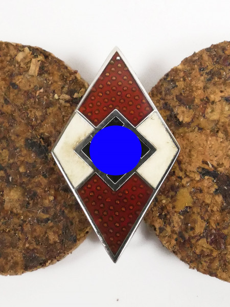 RZM HJ member badge on pin M1/143 youth Pimpf