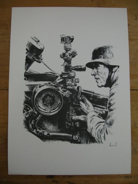 WH art print gunner