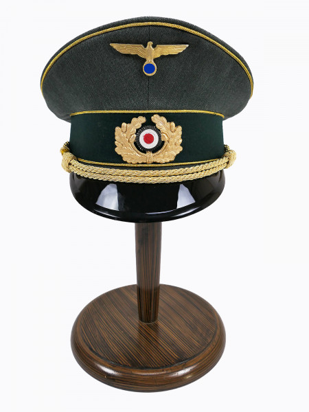 Wehrmacht peaked cap General Heer Gr.58 with metal effects