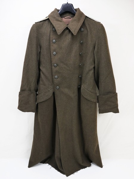 Wehrmacht vintage coat brown winter coat loot Afrikakorps / Volkssturm last contingent