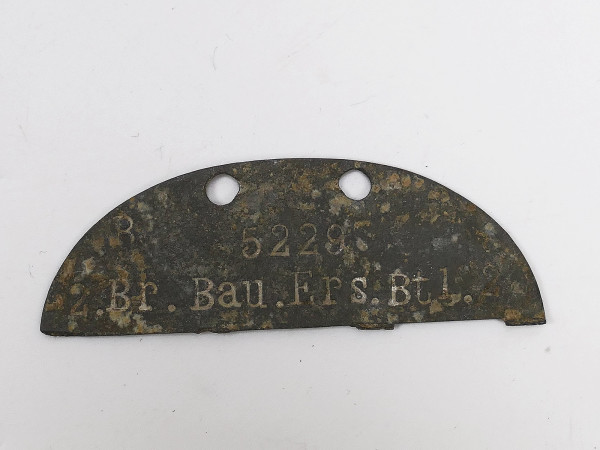 Part Identification marker ground find bridge construction replacement battalion 2 Minden 1940