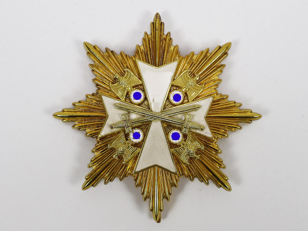 Breast Star with Swords to the Grand Cross Order of Merit of the German Eagle / Order of the German Eagle