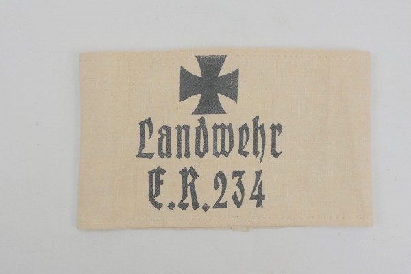 WK1 Armband Landwehr E.R. 234 Regiment