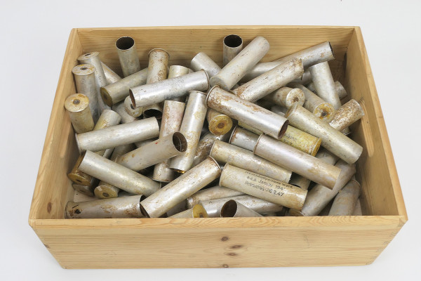 WK2 Wehrmacht signal ammunition smoke ball cartridge SigPi flare cartridges empty case