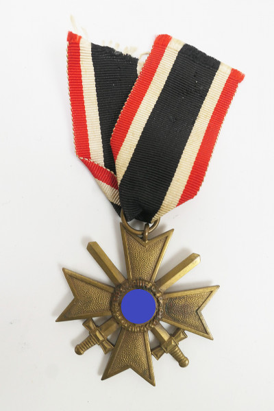 Original War Merit Cross 2nd Class with Swords KVK 1939 on ribbon