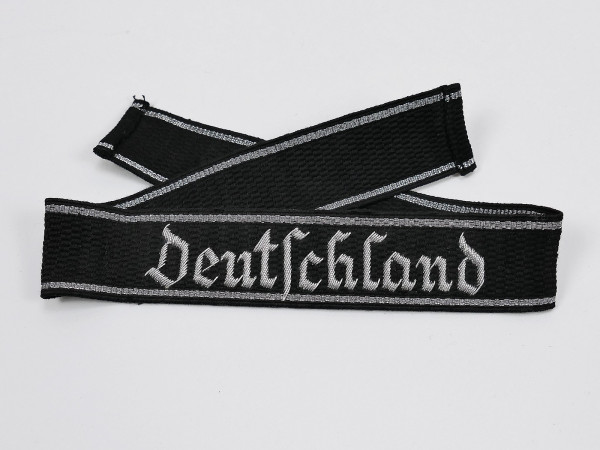 Waffen SS sleeve band DEUTSCHLAND for Führer Hand-stitched