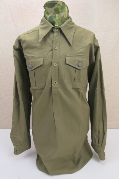 Wehrmacht Field Shirt Tropical Shirt Long Sleeve Shirt DAK German Africa Corps
