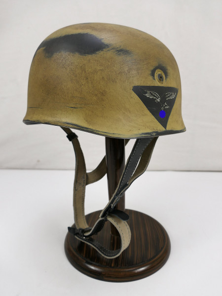 LW Tropical Camouflage paratrooper helmet steel helmet M38 Luftwaffe size 59/60 paratrooper