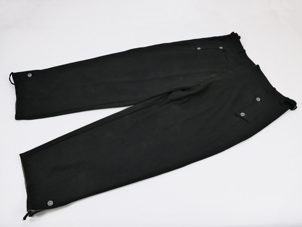 Waffen SS black tank trousers uniform trousers for tank uniform