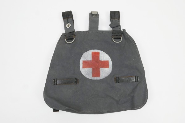WL haversack Red Cross medic blue-grey type Luftwaffe WW2 LW